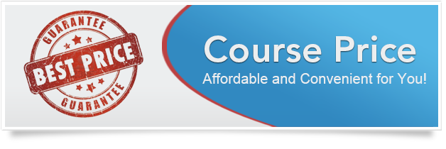Course Price Affordable and Convenient for You!